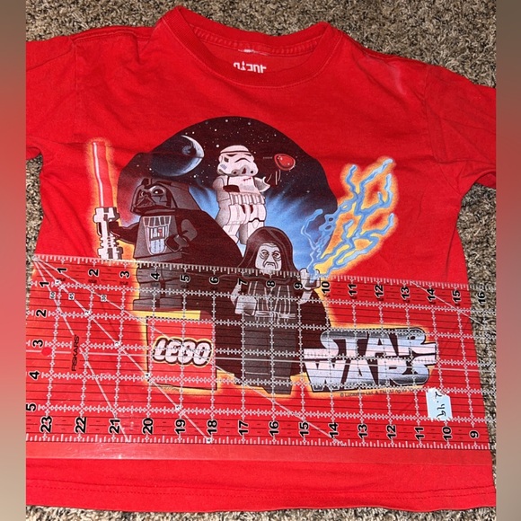 Star Wars LEGO Red Graphic T-Shirt - Picture 7 of 7